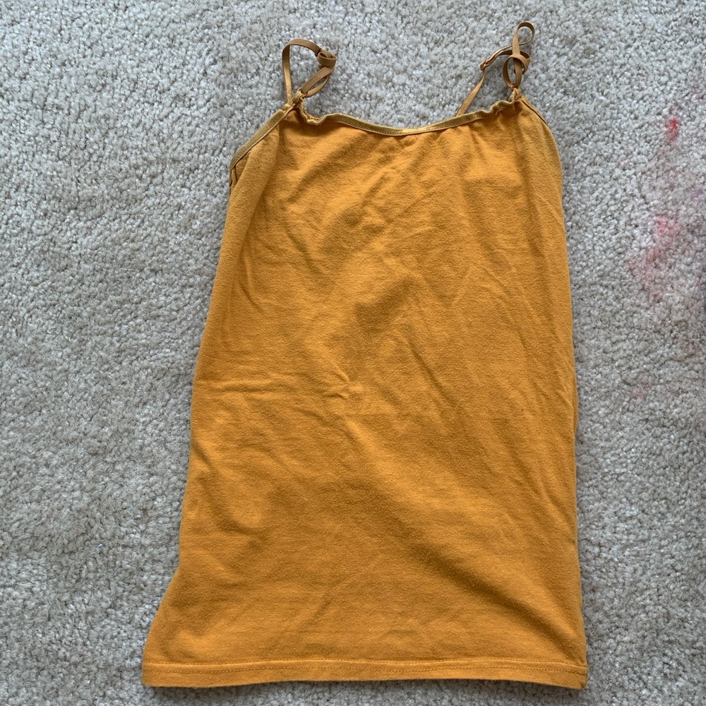 Mustard Yellow Cami
